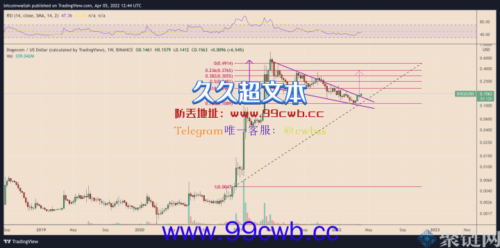 马斯克入股推特加持DOGE大涨！接下来还有150%涨势蓄势待发？插图