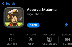 无聊猿推出手游Apes vs. Mutants！任何人皆可免费玩插图1