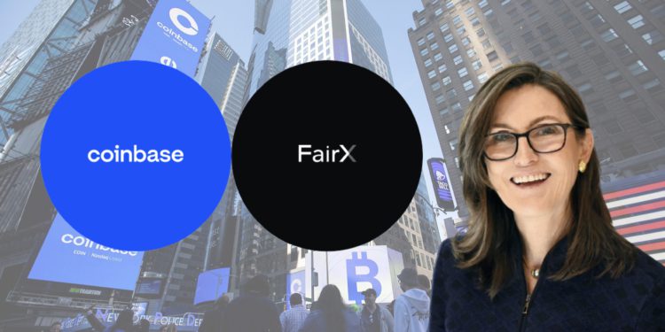 Coinbase收购CFTC合规衍生品交易所FairX！方舟基金增持COIN插图