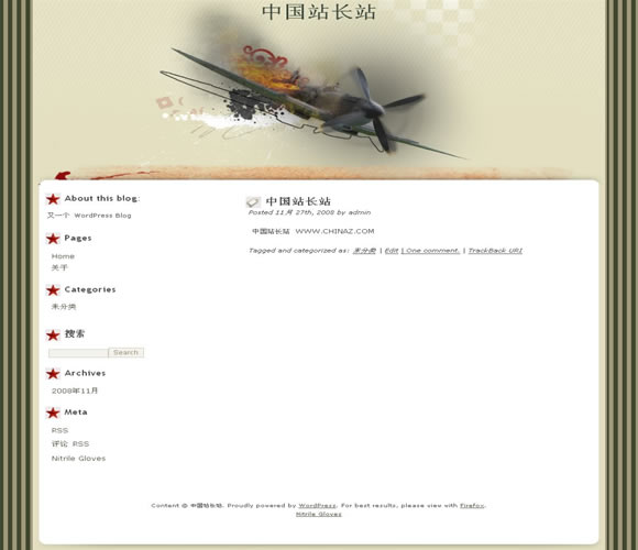 WordPress Flight模板插图