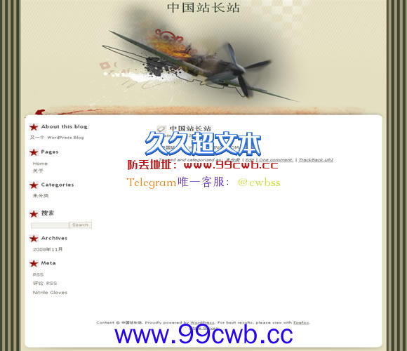 WordPress Flight模板插图