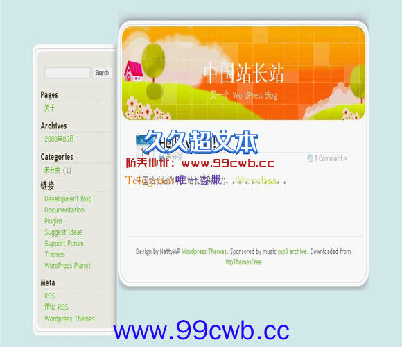 WordPress Freshart模板插图