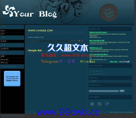 WordPress Buddha Expert模板插图