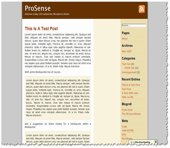 WordPress ProSense年度佳12插图