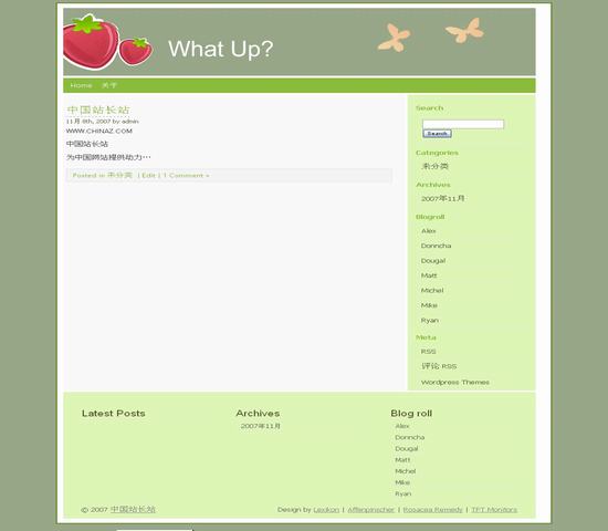 WordPress Strawberrys插图