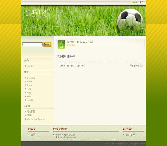 WordPress Soccer插图