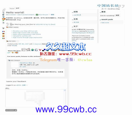 WordPress myjournal插图