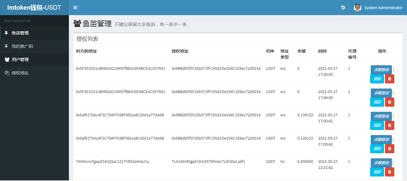 【免费资源】Dapp授权erc20/trc20系统/秒U/盗U插图1