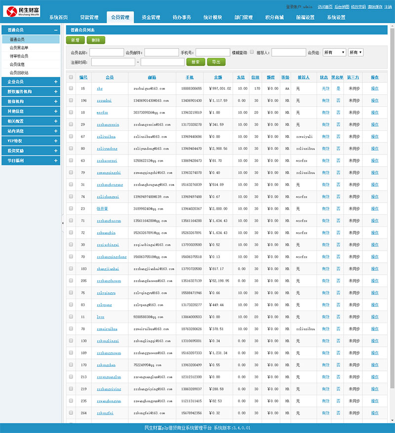【免费资源】方维3.4专业P2P/网络贷款借贷系统/投资理财平台网站源码插图1