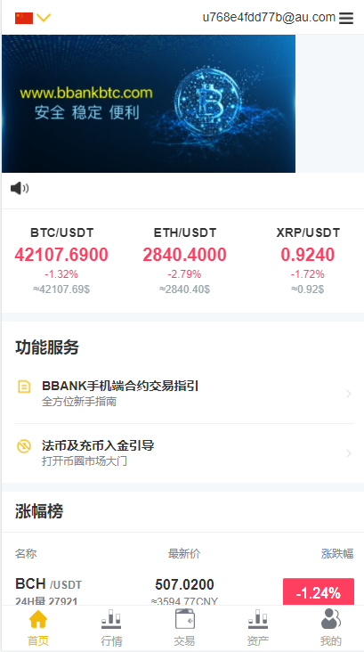 【免费资源】BBANK交易所/多语言交易所平台/区块链交易所系统/多语言四语言插图
