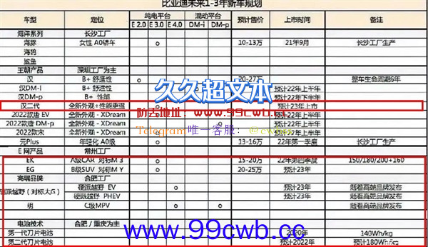 比亚迪超高端品牌曝光：首车硬派越野 售价最高能买两辆路虎