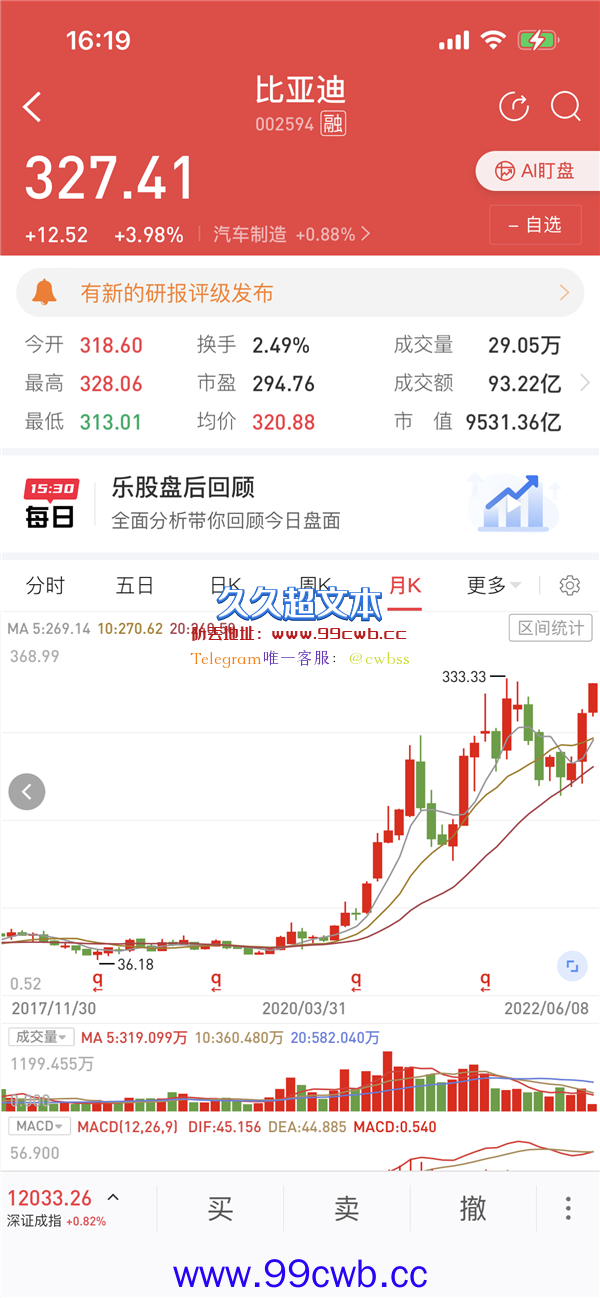 比亚迪自己造不上卖 还要为特斯拉供应电池 股价直逼历史最高