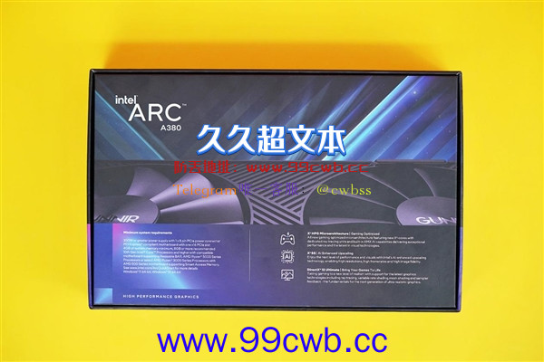 入门级独显新选择！蓝戟Intel Arc A380 Photon显卡图赏