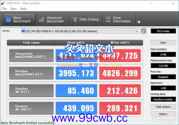 惠普FX900固态硬盘上手：主打高性价比的PCIe 4.0 SSD