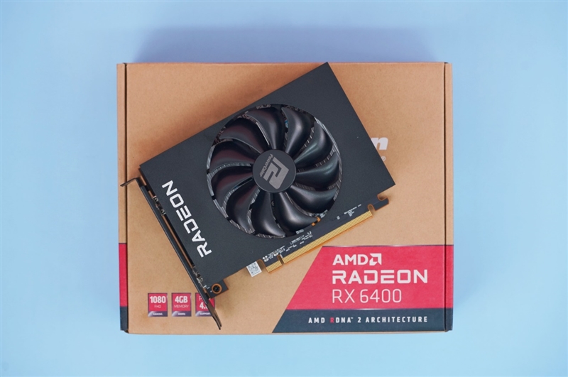 ITX迷你机没有更好的选择了！AMD RX 6400评测：当今功耗最低 还能玩3A