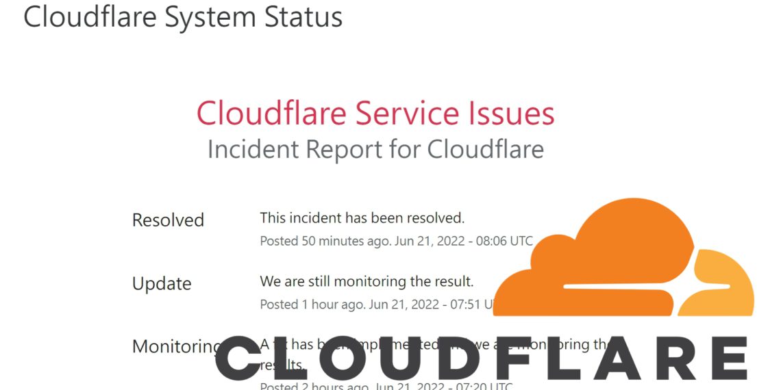 Cloudflare宕机！FTX、OKX、BitMEX…断线 CZ炫耀币安无影响插图