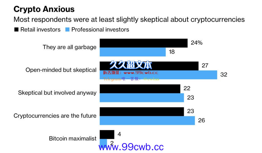 彭博民调：60%认为比特币将跌至1万美元 超两成视加密币垃圾插图2