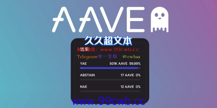 Defi借贷协议Aave提案推出稳定币GHO获99.99%赞成通过插图