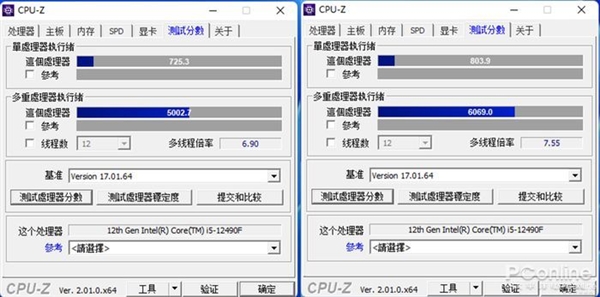 6核i5-12490F超5G频率日常使用 百元风冷真压得住吗？