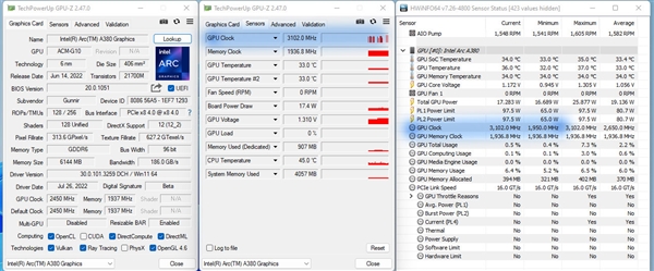 Intel Arc A380显卡超频3.1GHz！这是图个啥？