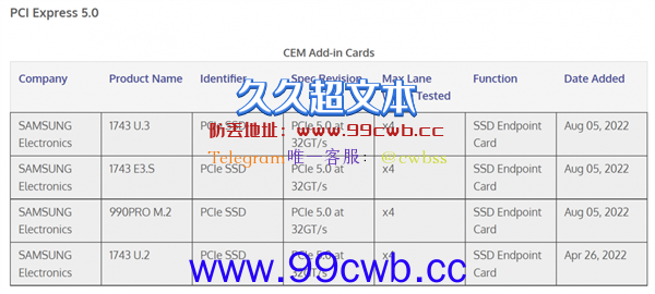 三星预热“终极”SSD：升级PCIe 5.0的990 Pro要来了