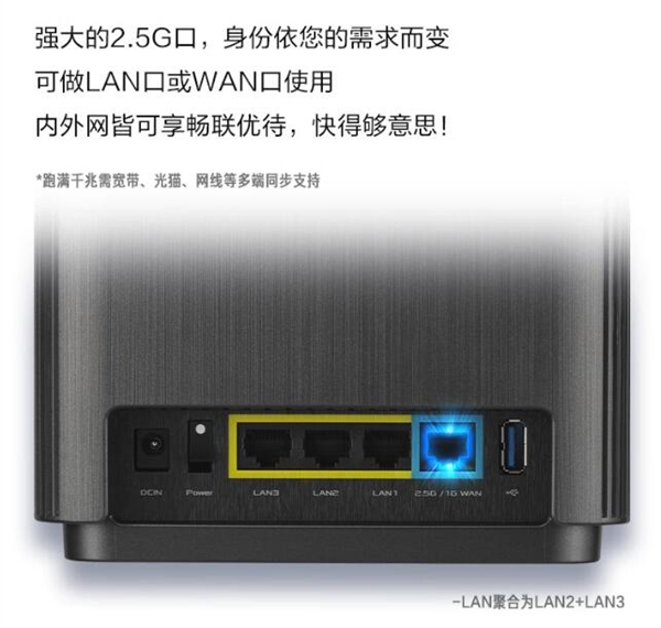 3499元 华硕灵耀AX7800 Mesh路由上架：7800M高速传输