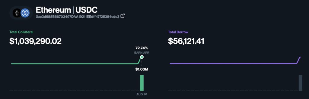 Compound V3上线！单日抵押破百万美元 COMP一度上涨7％插图2