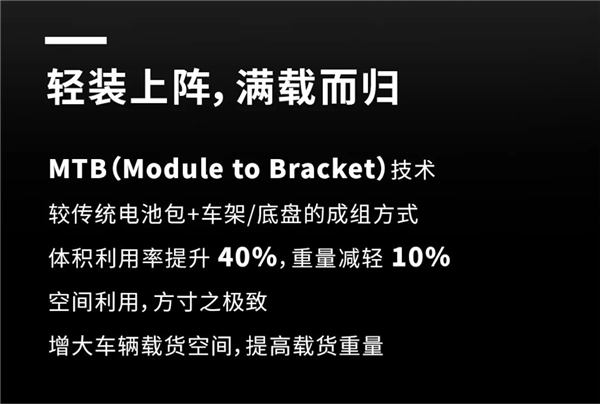 最高600千瓦时电池组 宁德时代首创MTB技术：纯电重卡专用