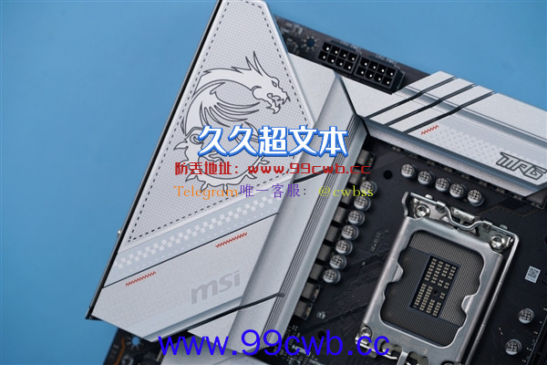 经典黑白配！微星MPG Z790 EDGE WIFI DDR4图赏