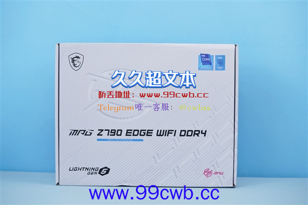 经典黑白配！微星MPG Z790 EDGE WIFI DDR4图赏