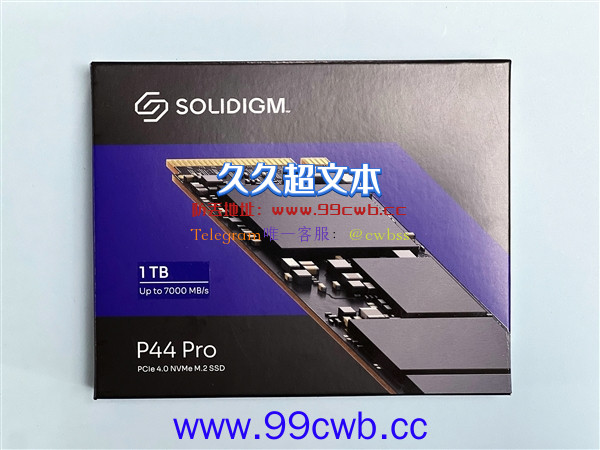 原厂176层3D NAND速度可达7GB！Solidigm P44 Pro 1TB SSD图赏