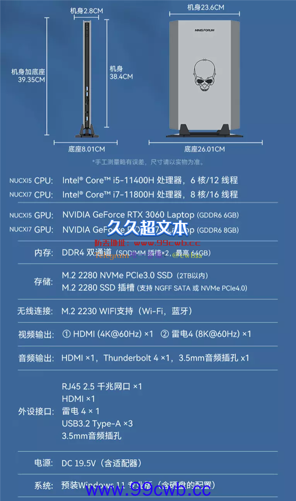 2022 NUC迷你主机介绍 推荐&选购指北