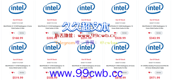 全球首个6GHz！“灰烬版”i9-13900KS提前上架：贵出天际