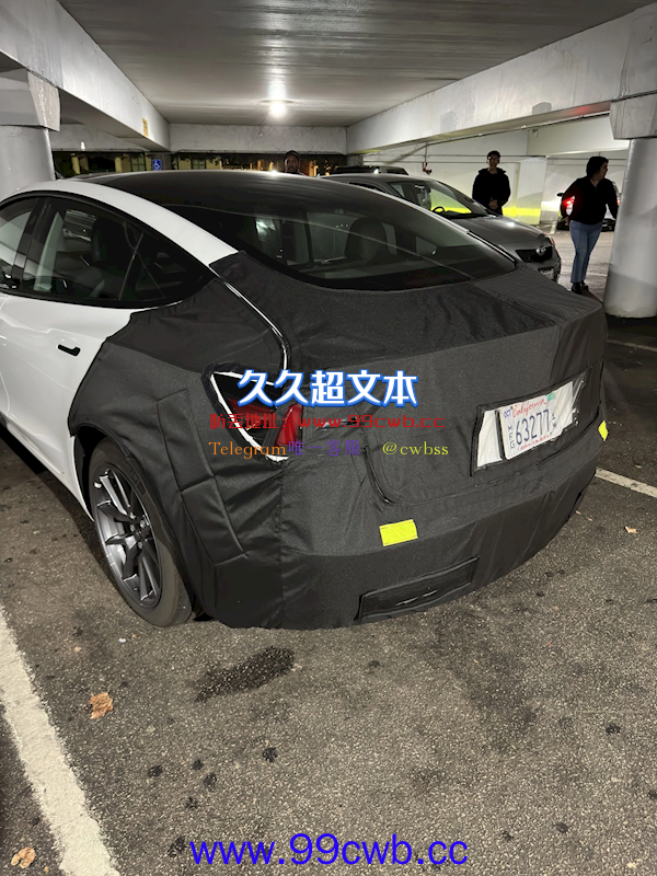 能卖到20万以内？疑似改款特斯拉Model 3曝光：前脸有变