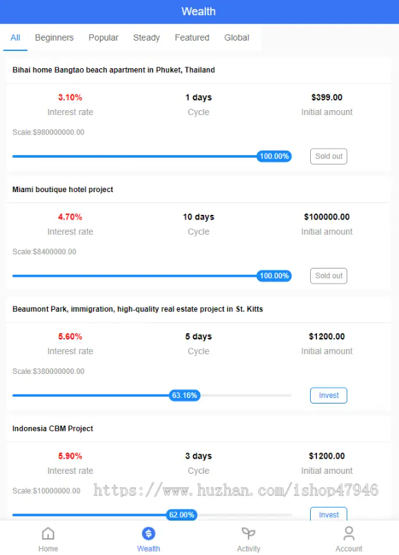 【会员免费】理财项目充电宝影视基金外汇金融货币投资USDT多语言插图1