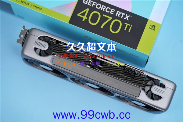 罕见5风扇设计！铭瑄RTX 4070 Ti MGG OC12G显卡图赏