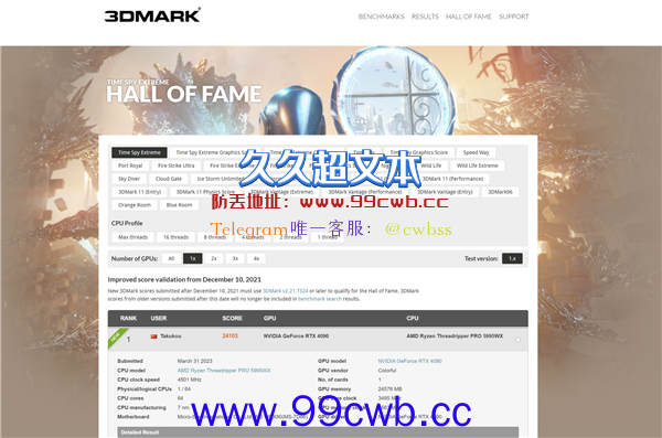 七彩虹发布iGame Lab RTX 4090：跑分世界第一、全球只有300张