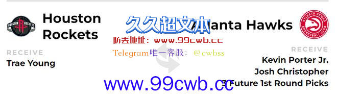 准备开抢！美媒送火箭5大球星交易：3换1艾顿 4换1西卡 5换1唐斯插图5