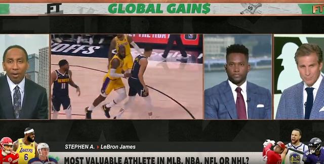 A-史密斯：詹姆斯是这个国家最有价值的球员 他是NBA的门面插图