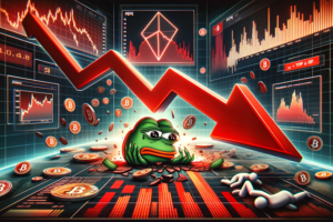 PEPE 暴跌 11%，跌出加密货币前 20 名