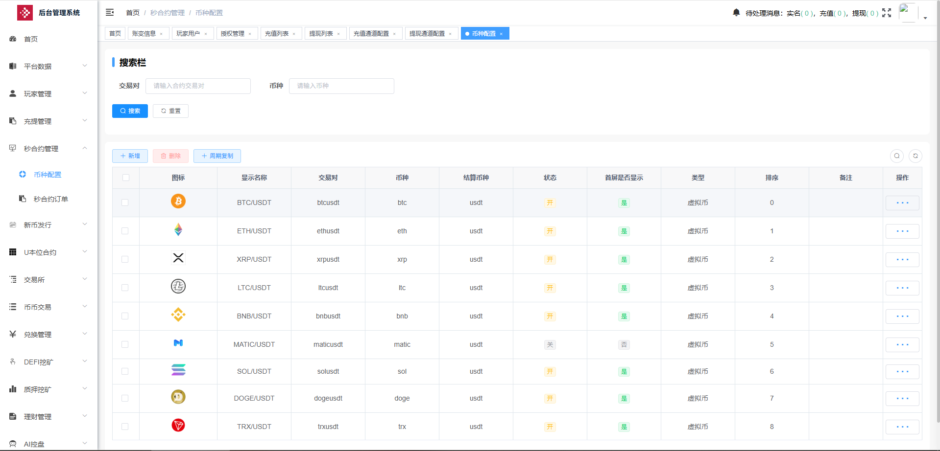 【商业资源】dapp多语言交易所外汇/btc/黄金/otc/U本位/新币申购/质押挖矿/授权盗U/永续综合交易所自发币平台币插图29